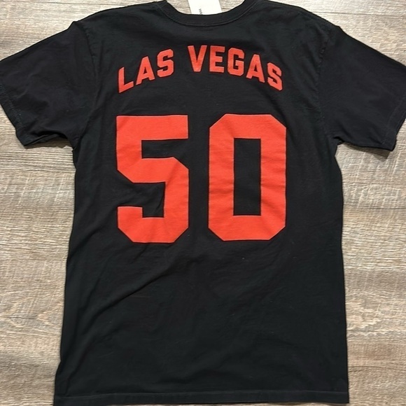 The Rolling Stones Las Vegas 50 years, black cotton T-shirt, size medium - Picture 5 of 7